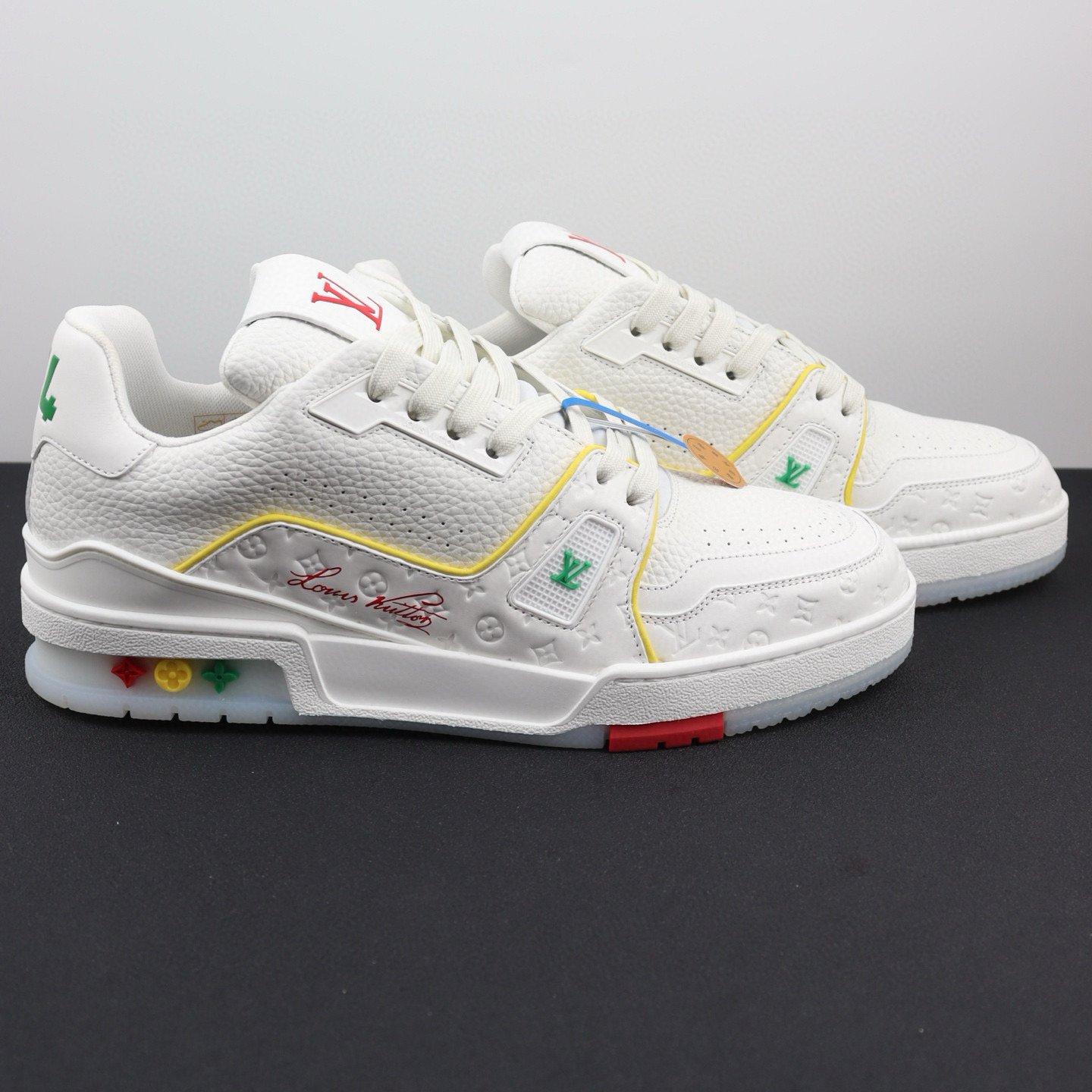 Trendy thick-soled sports casual shoes for men and women, fashionable and versatile sneakers - 图片 3