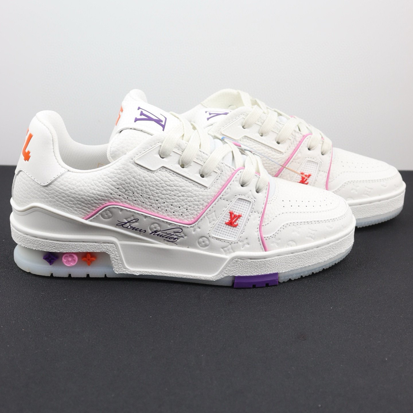 Trendy thick-soled sports casual shoes for men and women, fashionable and versatile sneakers - 图片 2