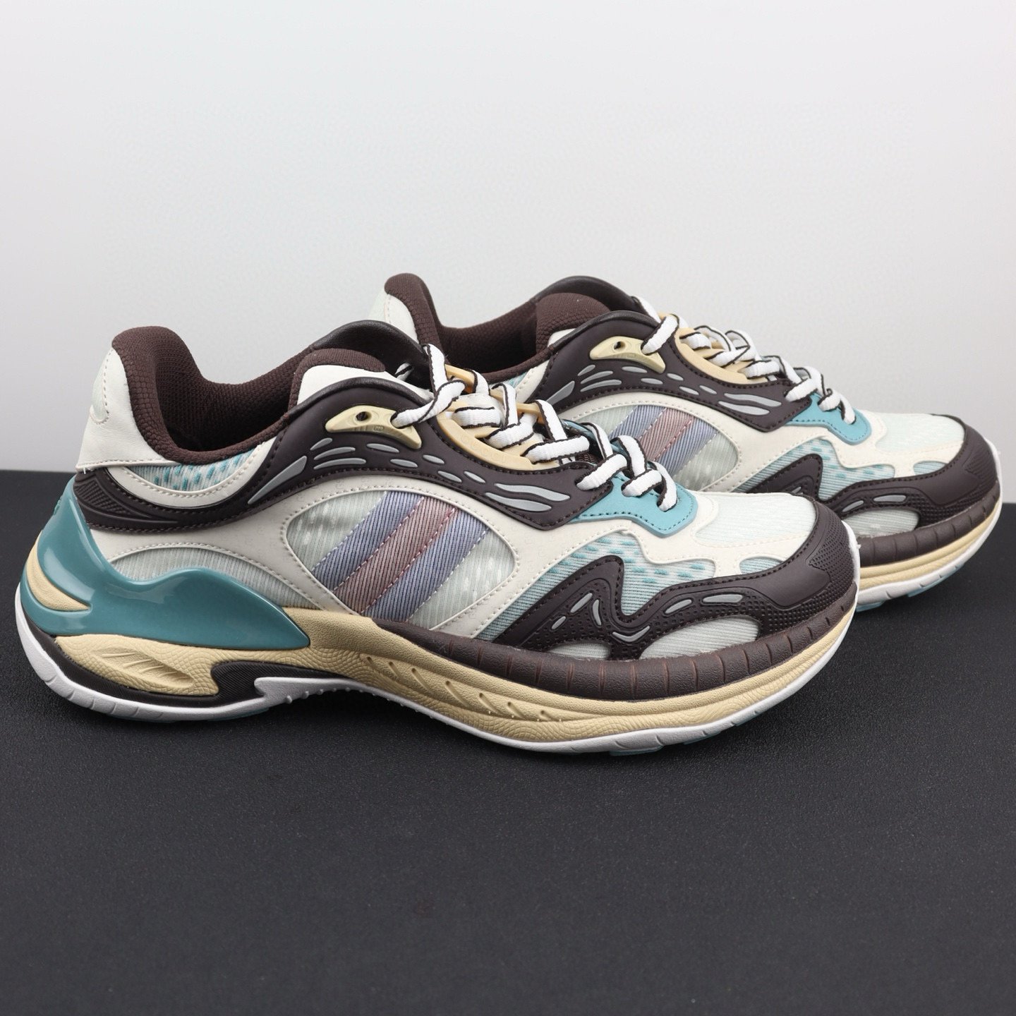 Men's and women's light luxury casual sports shoes, fashionable and versatile, comfortable and breathable casual shoes - 图片 2