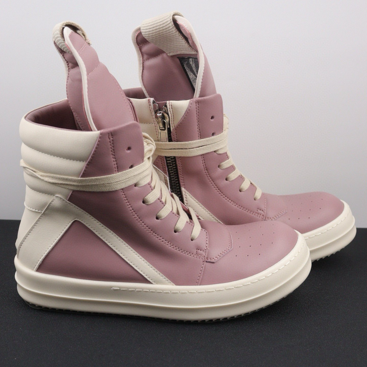Avant-garde design high-top thick-soled sneakers, trendy street fashion sneakers for men and women, personalized and versatile casual shoes - 图片 6