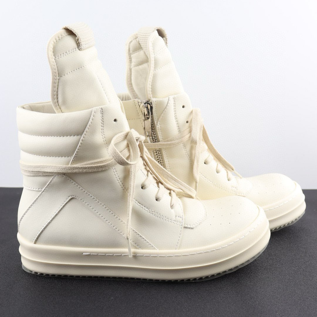 Avant-garde design high-top thick-soled sneakers, trendy street fashion sneakers for men and women, personalized and versatile casual shoes - 图片 3