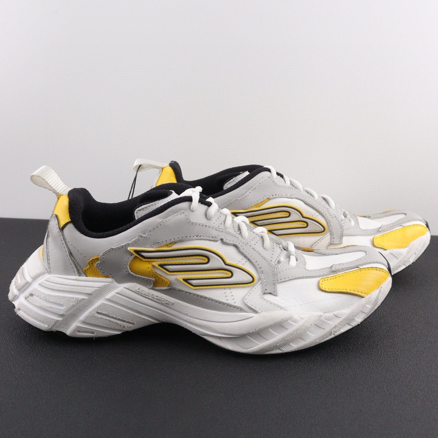 Thick-soled sports casual shoes for men and women, trendy and versatile street style - 图片 5